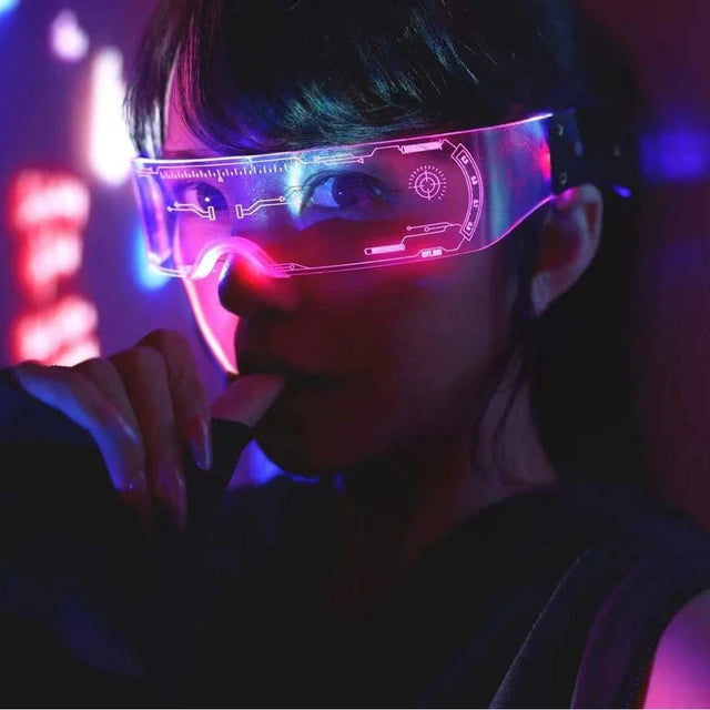 CyberGlass LED Glasses