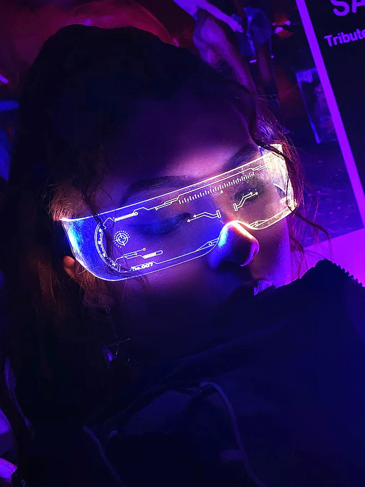 CyberGlass LED Glasses