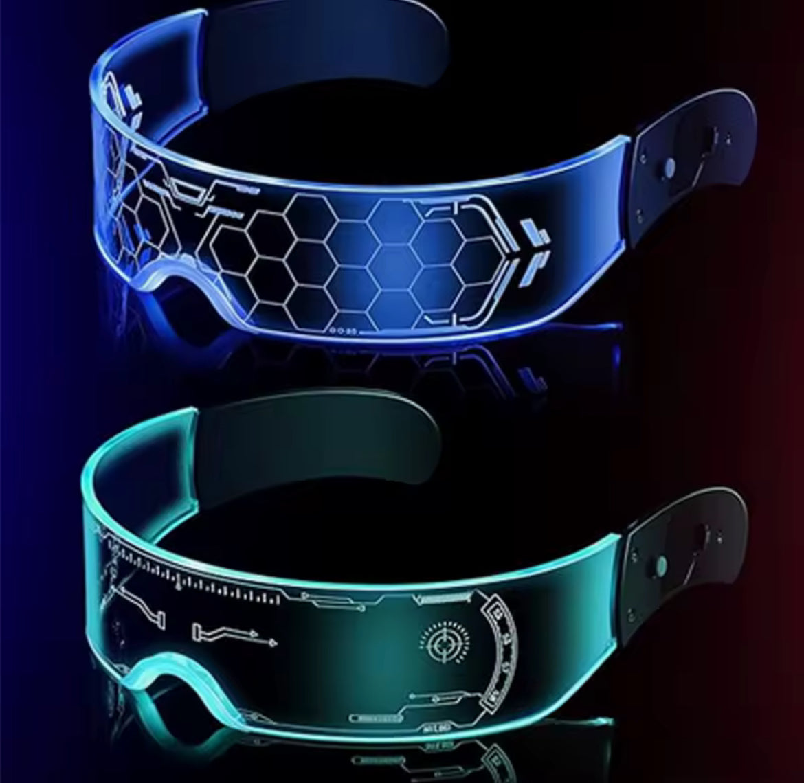 CyberGlass LED Glasses